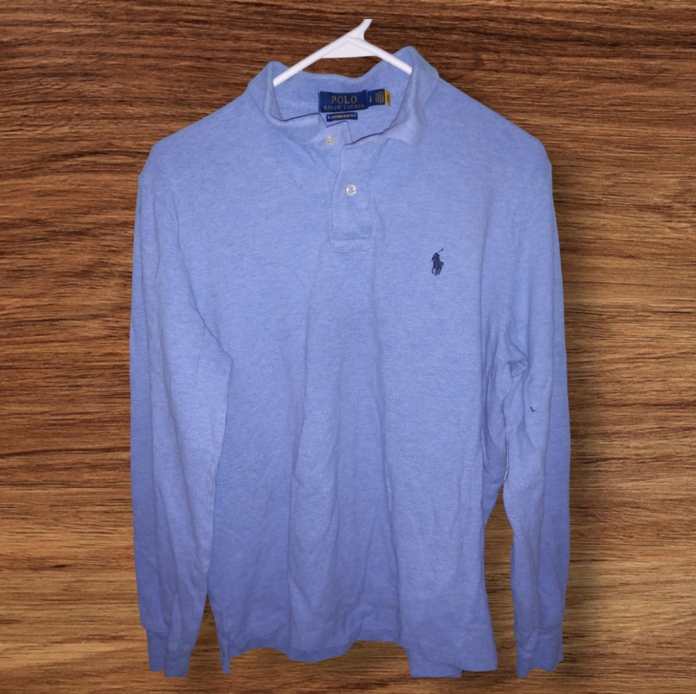 COPY - men's long sleeve shirt brand POLO RALPH LAUREN CUSTOM SLIM FIT  LGshirt…